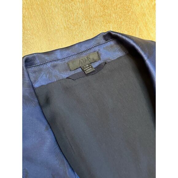 ATM Palm Print Satin Melillo Blazer - Picture 2 of 6